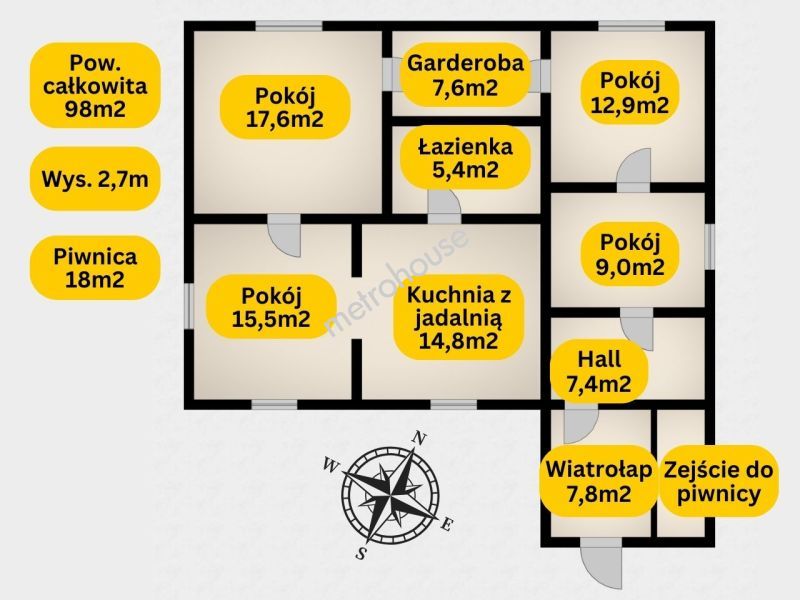 Dom na sprzedaż, Grójecki, Zaborów