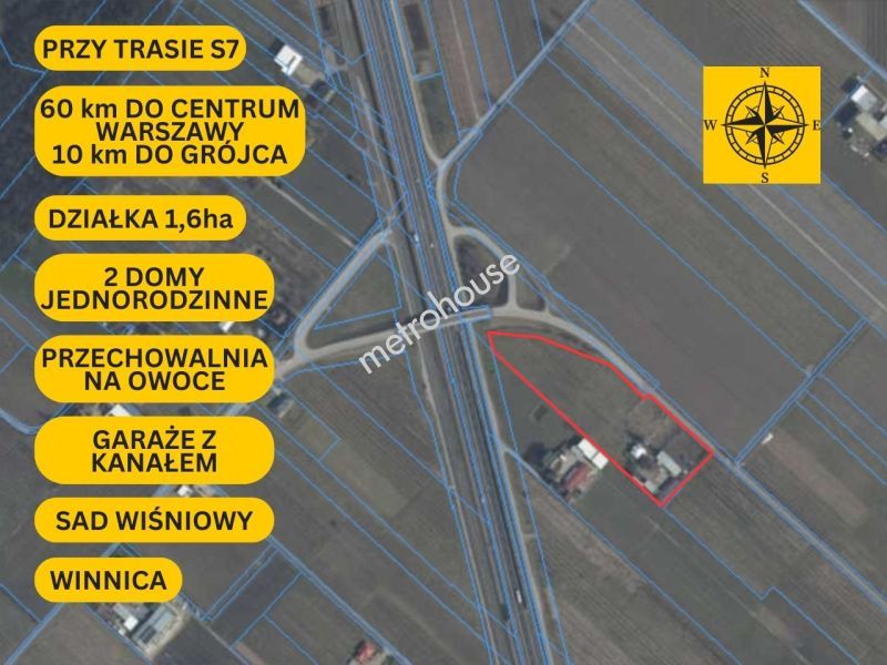 Działka na sprzedaż, Grójecki, Zaborów