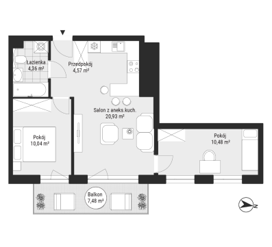 Sprzedaż Mieszkanie Koszutka, Katowice