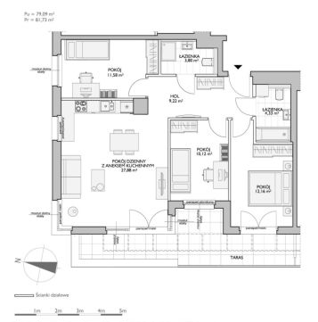 Sprzedaż Mieszkanie Kiełpinek, Gdańsk