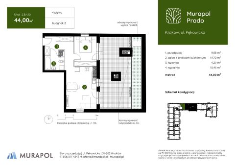 Sprzedaż Mieszkanie Prądnik Biały, Kraków