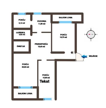 Sprzedaż Mieszkanie Gajowa, Krzyki, Wrocław