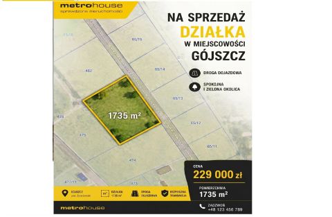 Sprzedaż Działka Gójszcz, pow. miński